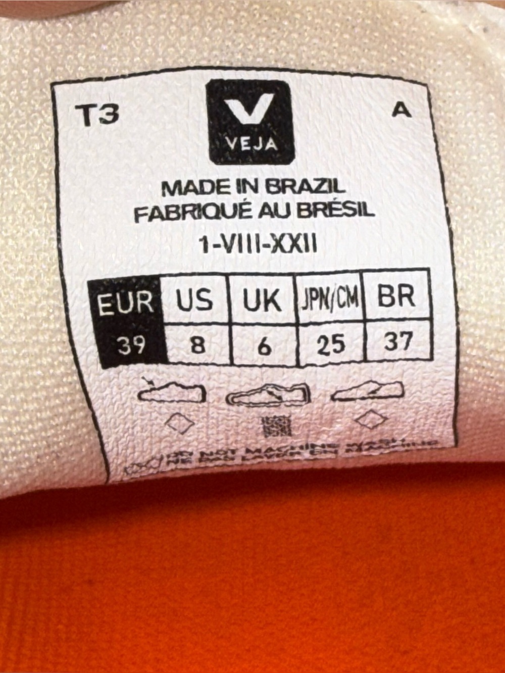 Veja White and Beige Chunky Trail Sneaker - Women's - Picture 4 of 4
